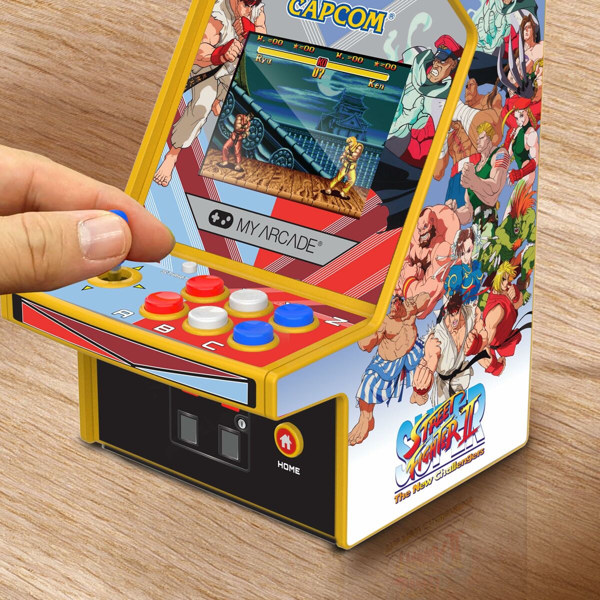 Transportabel spillekonsol My Arcade Micro Player PRO - Super Street Fighter II Retro Games-5