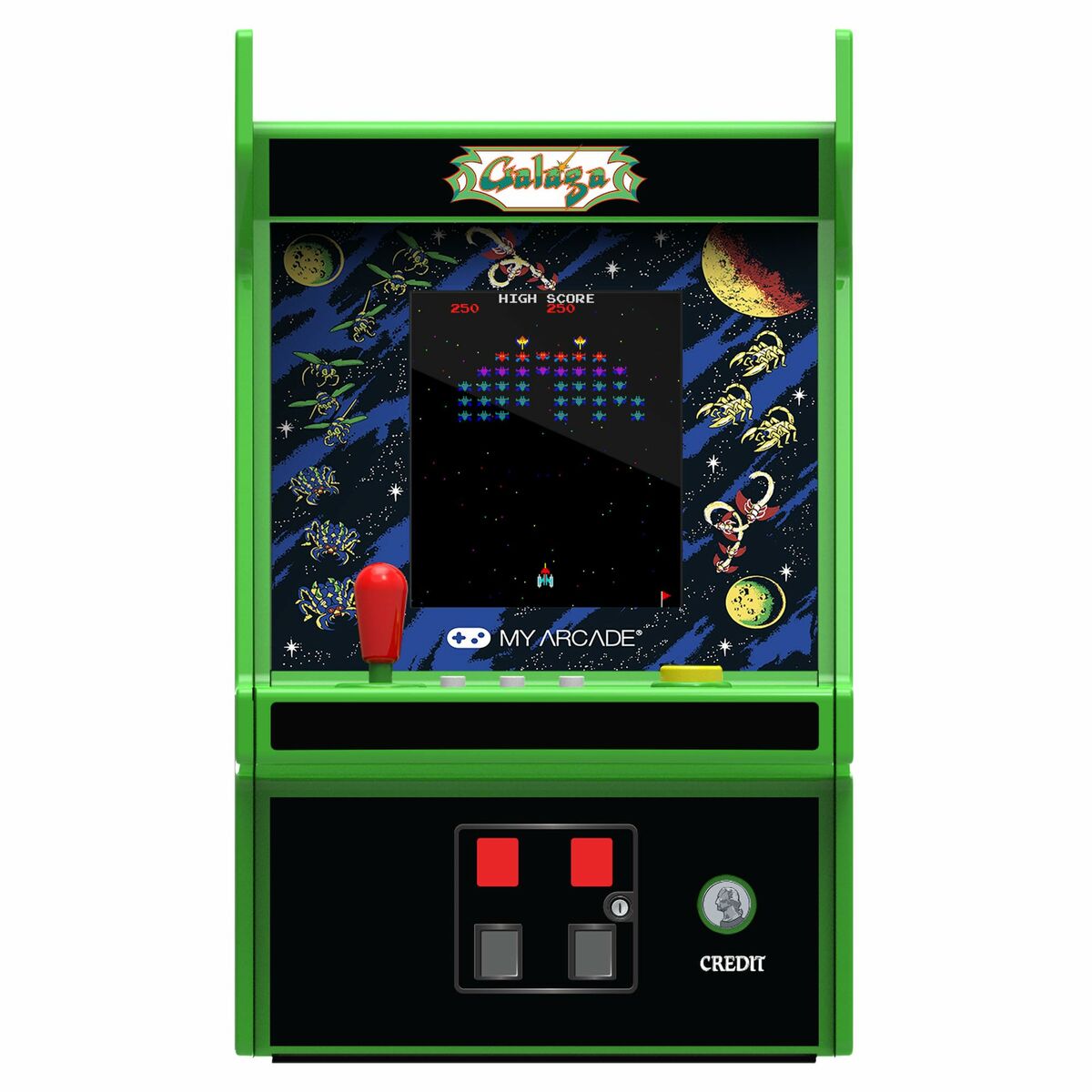 Mini Arcade Game Machine My Arcade Galaga/Galaxian Retro (FR)-7