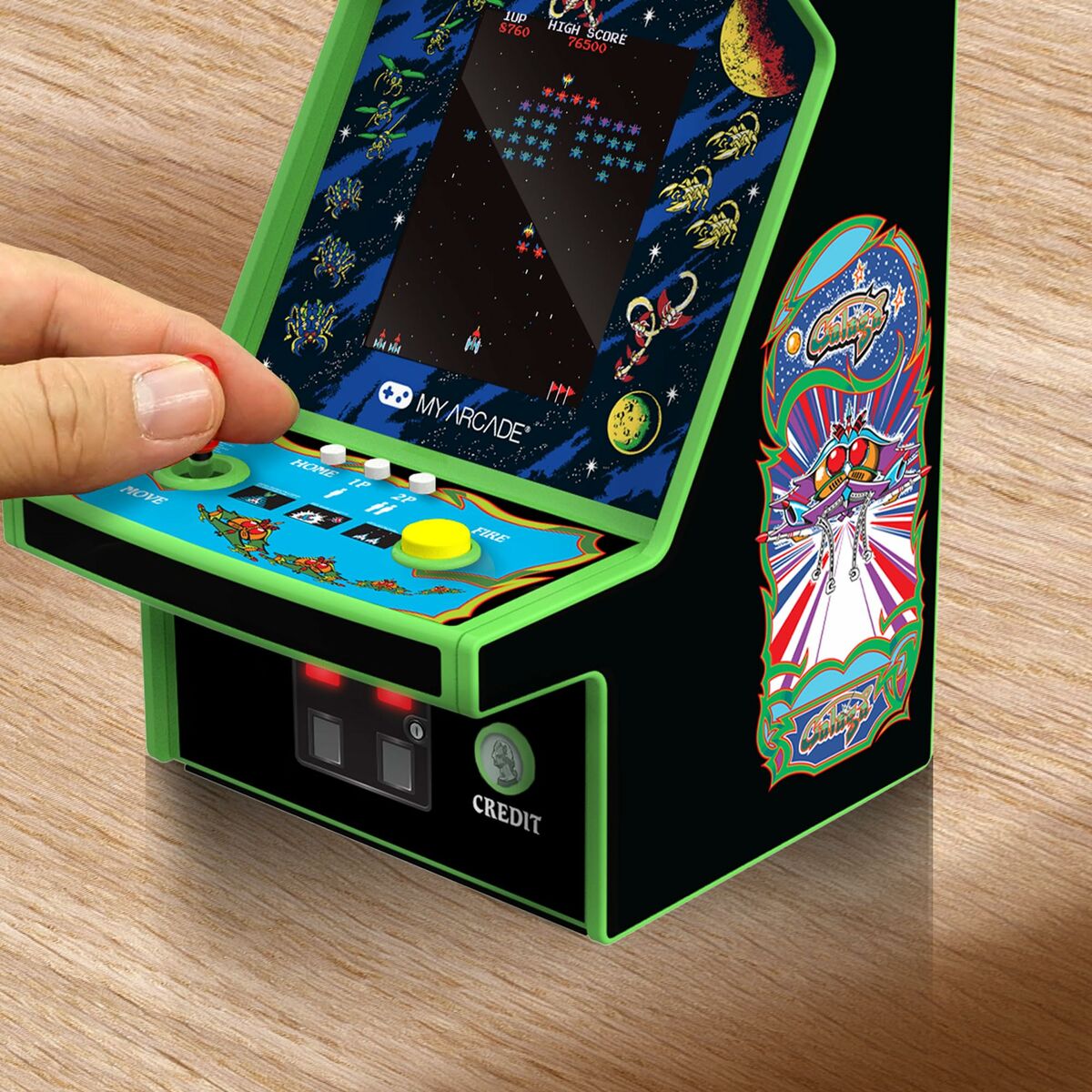 Mini Arcade Game Machine My Arcade Galaga/Galaxian Retro (FR)-6