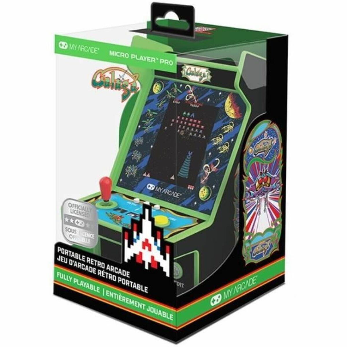 Mini Arcade Game Machine My Arcade Galaga/Galaxian Retro (FR)-0