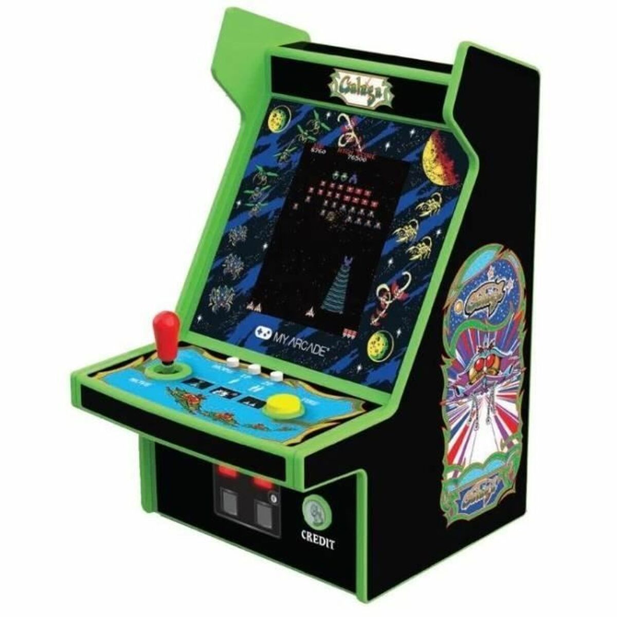 Mini Arcade Game Machine My Arcade Galaga/Galaxian Retro (FR)-9