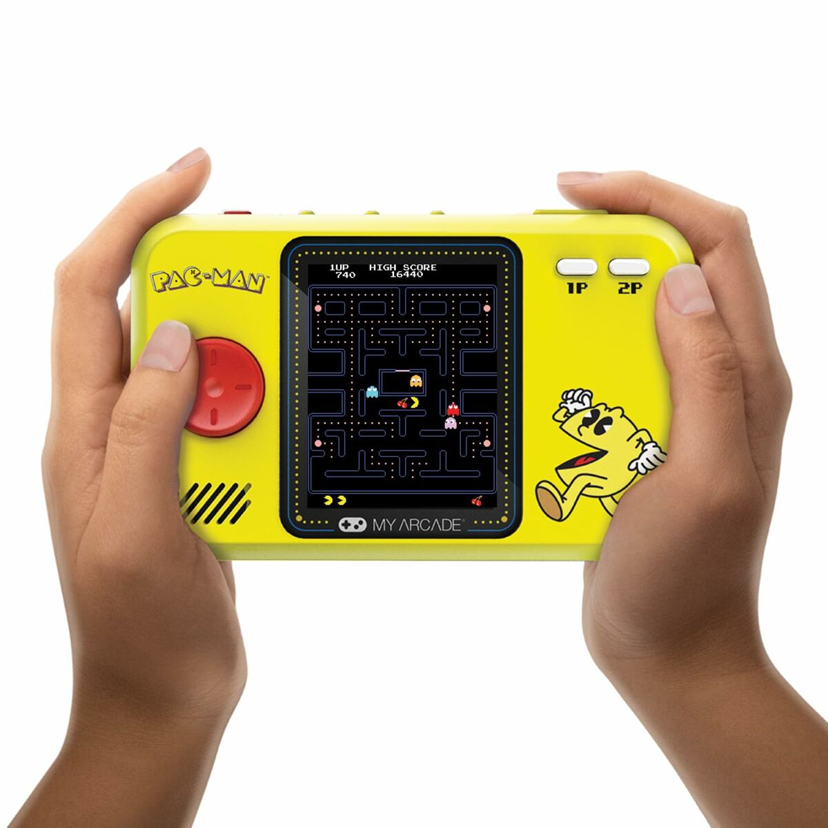 Transportabel spillekonsol My Arcade Pocket Player PRO - Pac-Man Retro Games Gul-6