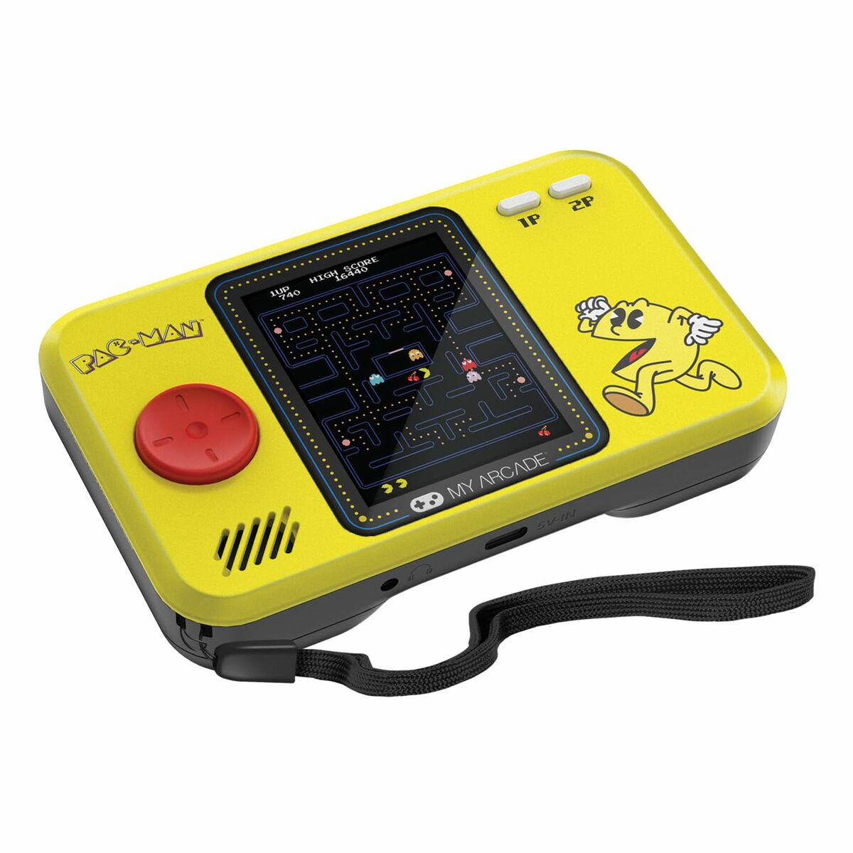 Transportabel spillekonsol My Arcade Pocket Player PRO - Pac-Man Retro Games Gul-4