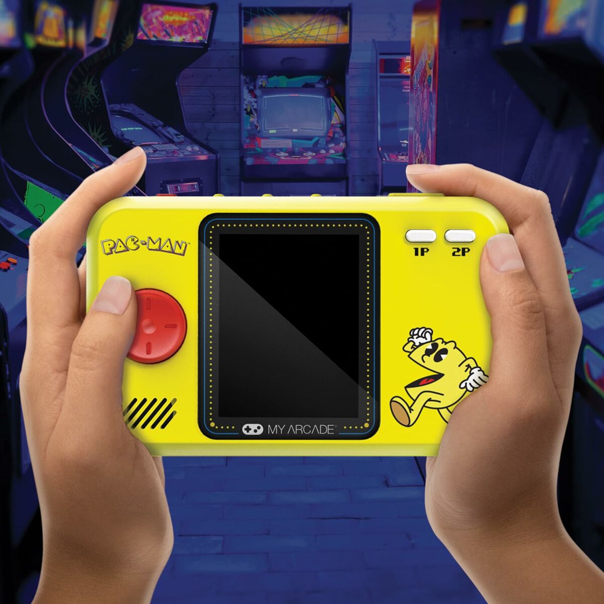 Transportabel spillekonsol My Arcade Pocket Player PRO - Pac-Man Retro Games Gul-3