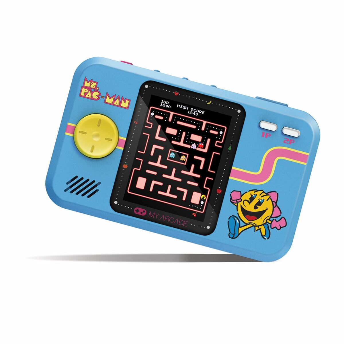 Transportabel spillekonsol My Arcade Pocket Player PRO - Ms. Pac-Man Retro Games Blå-5