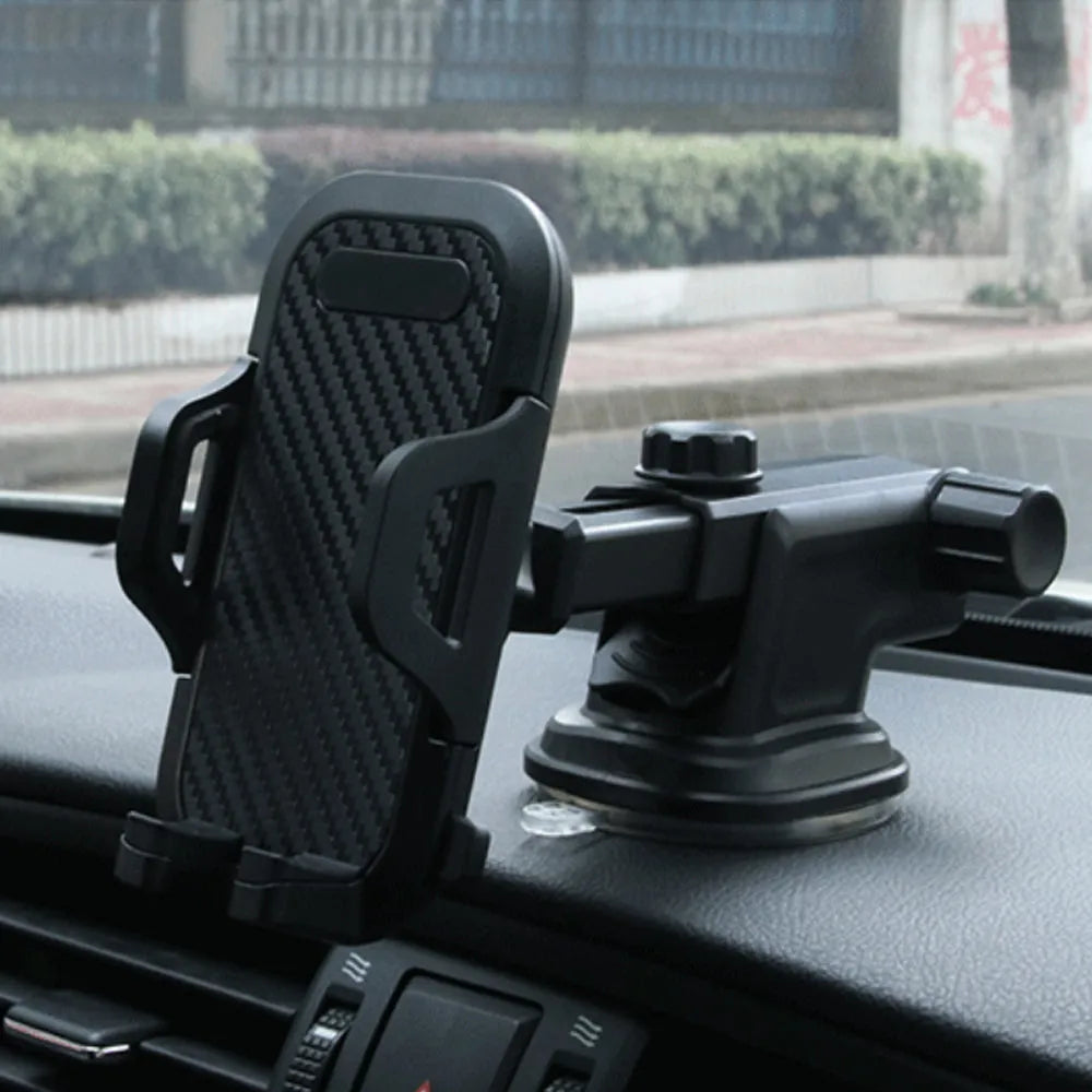 Vibe Geeks Suction Type Multi-Function Car Mobile Phone Holder-1