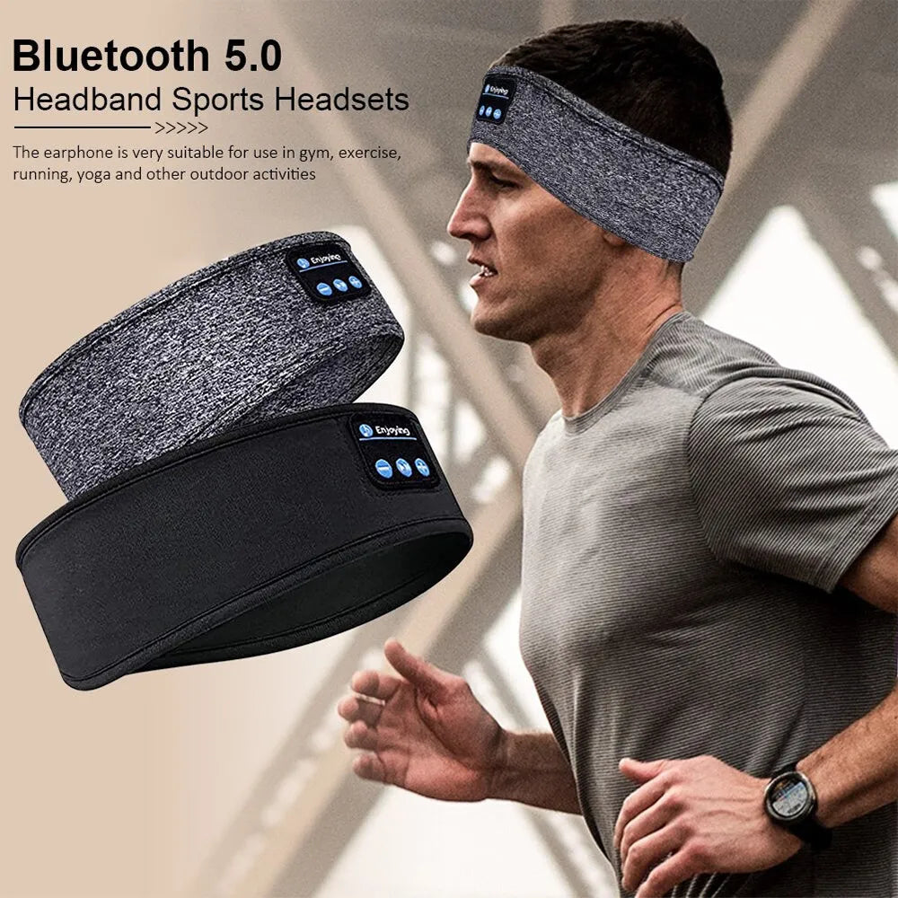 Vibe Geeks Wireless Musical Sleeping Exercising Headband- USB Charging-4