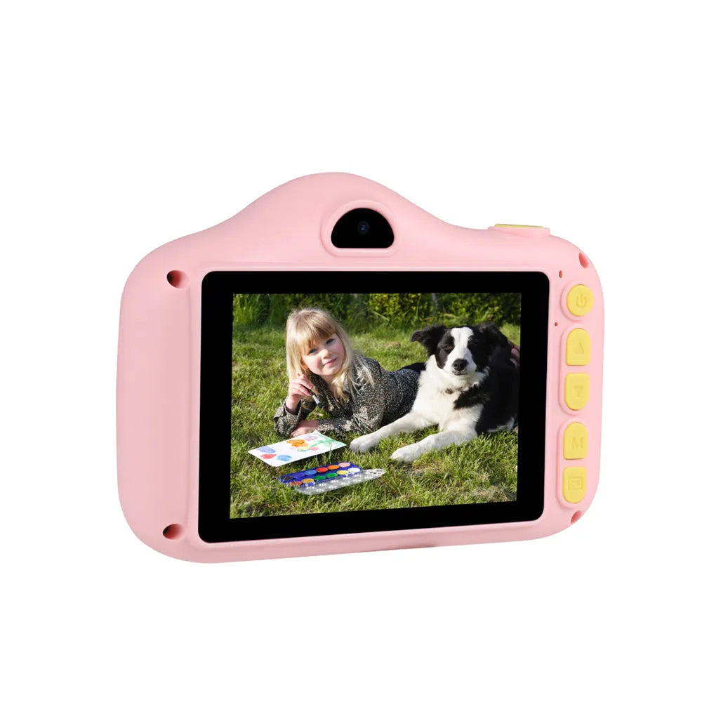 Vibe Geeks USB Rechargeable 28MP 3.5 Inch Large Screen Children’s Camera-0