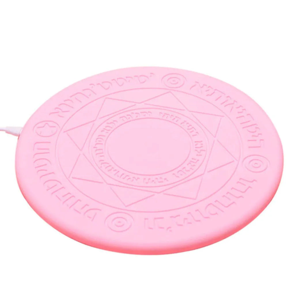 Vibe Geeks 10W Creative Pattern Magic Array Wireless Charging Pad With Sound Effect-3