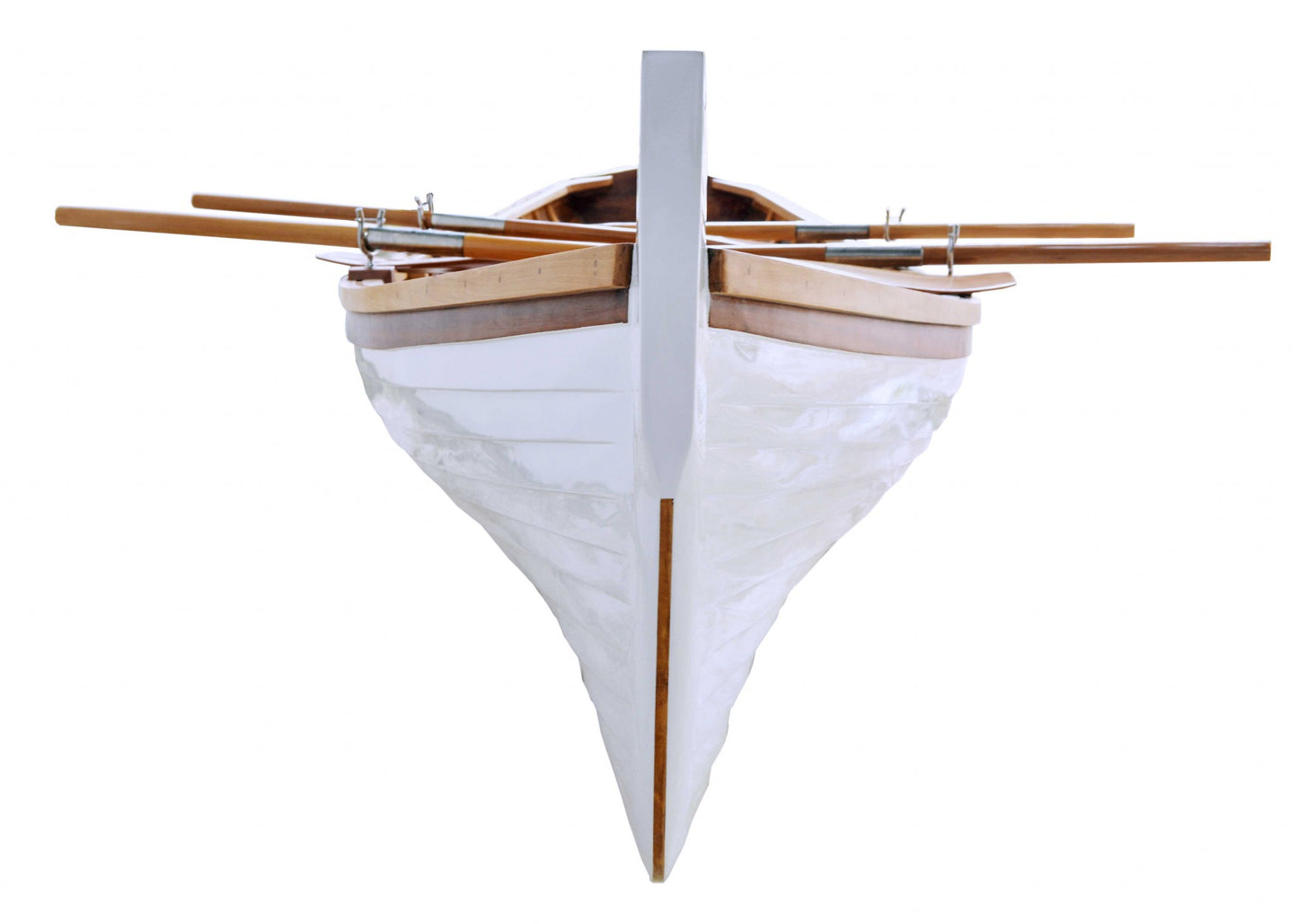 41" x 147.5" x 27.5" Clinker Built Whitehall Row Boat-4