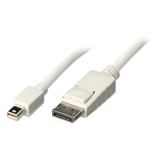 Mini DisplayPort til DisplayPort-adapter LINDY Hvid-0