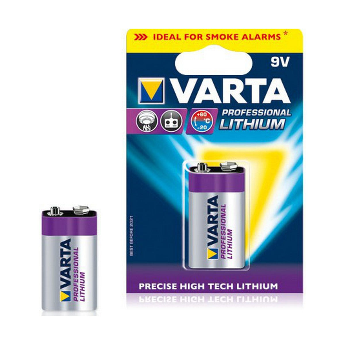 Batterier Varta Ultra Lithium 9 V (1 enheder)-0