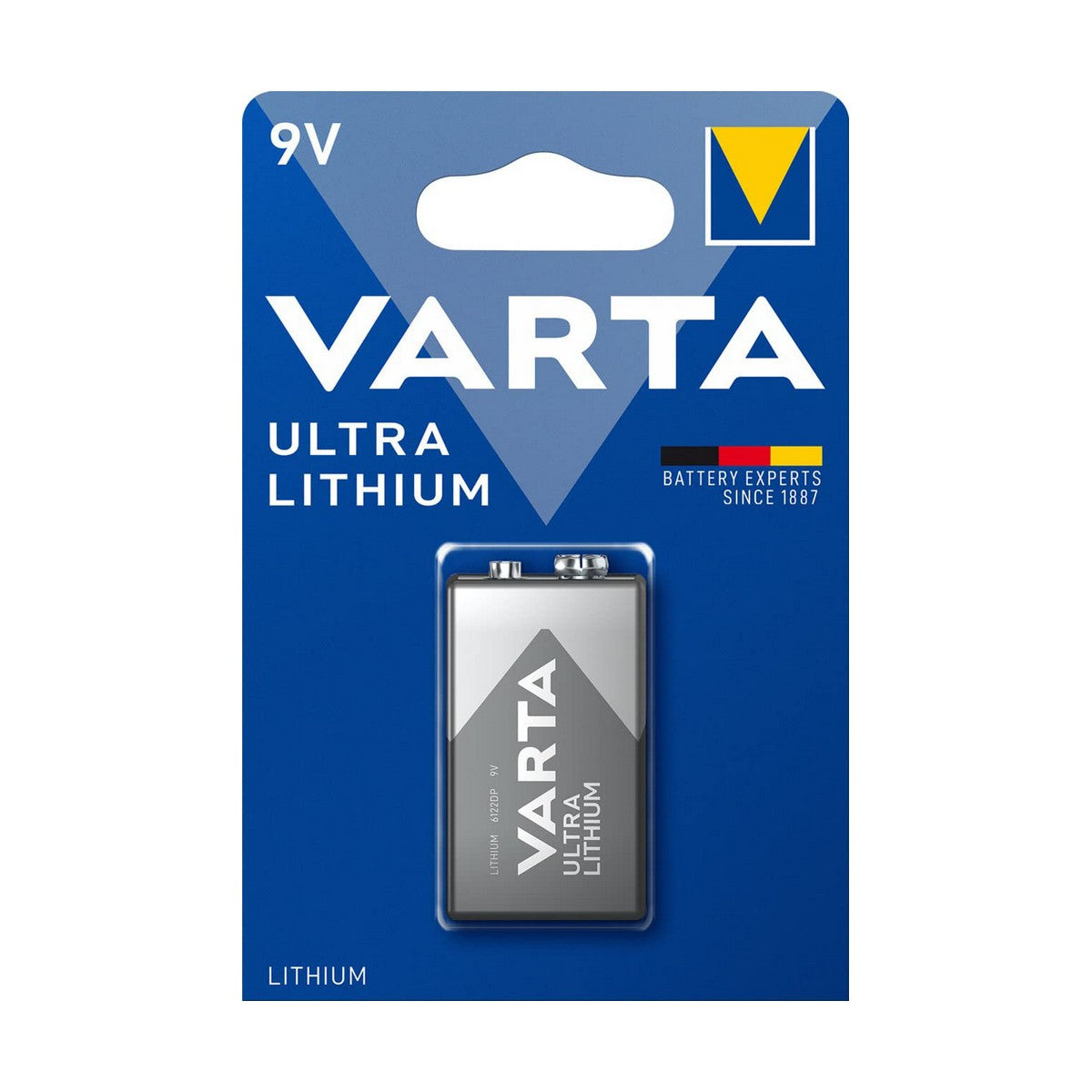 Batterier Varta Ultra Lithium 9 V (1 enheder)-1