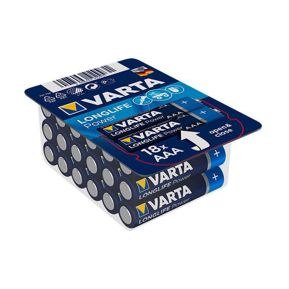 Batterier Varta (18 Dele)-1