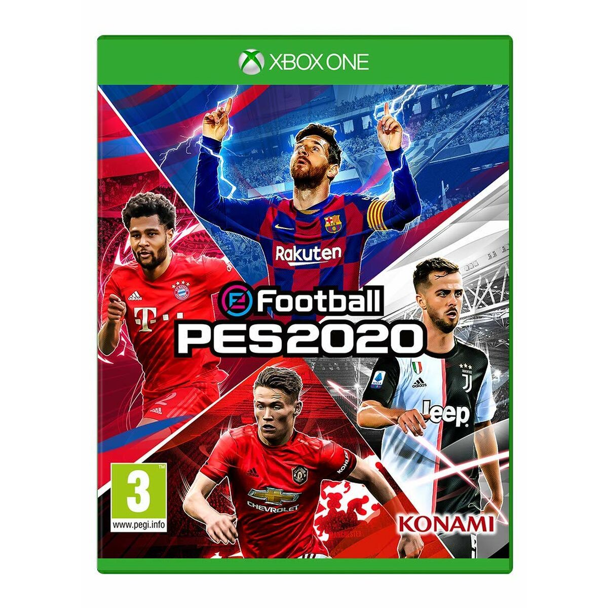 Xbox One spil Konami Holding Corporation PES2020-0