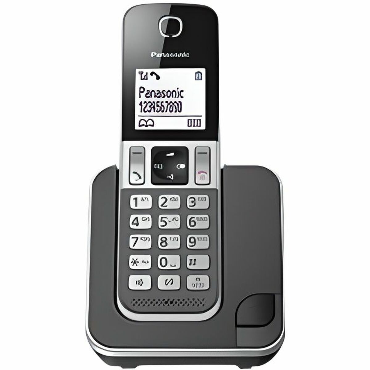 Fastnettelefon Panasonic KX-TGD310FRG Grå-0