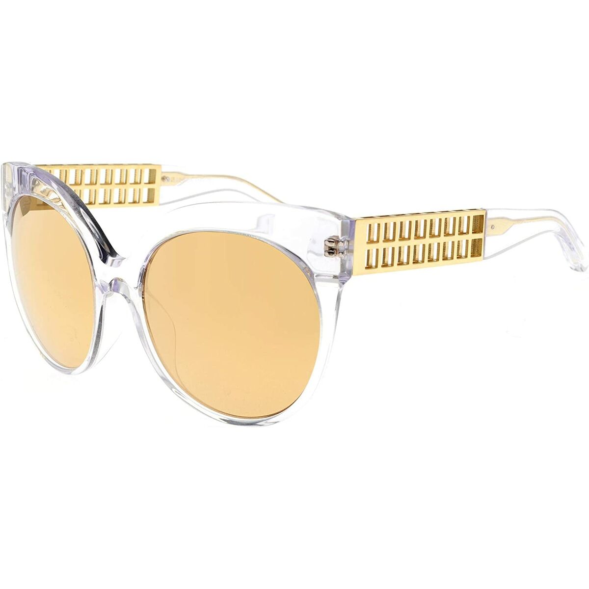 Linda Farrow 388 CLEAR YELLOW GOLD Women´s Sunglasses-0