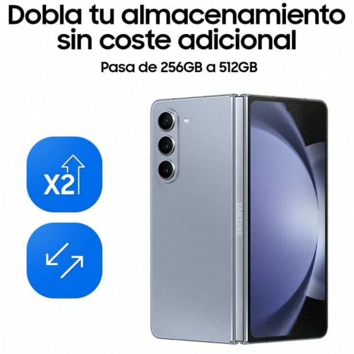 Smartphone Samsung Galaxy Z Fold5 Crem 512 GB Octa Core 12 GB RAM 7,6"-6