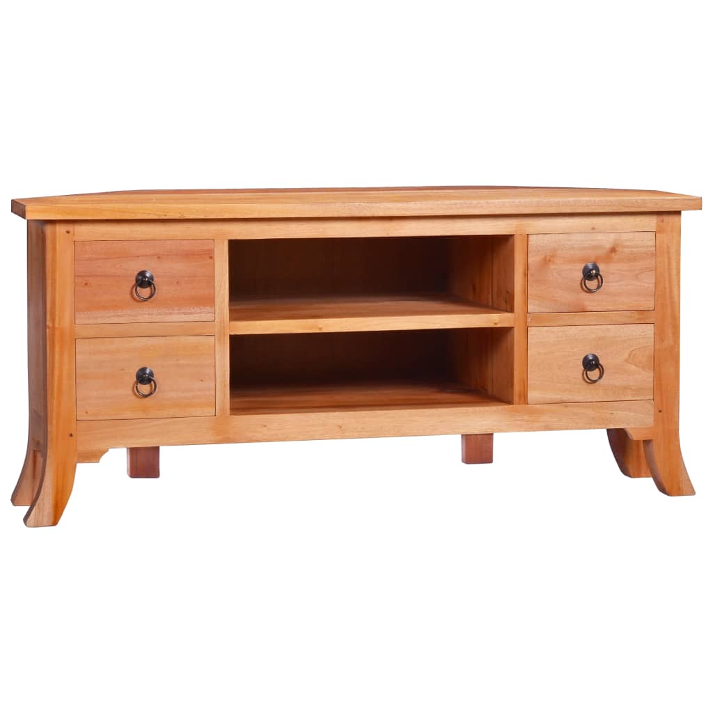 vidaXL TV Stand TV Unit Sideboard TV Console Media Unit Solid Mahogany Wood-1