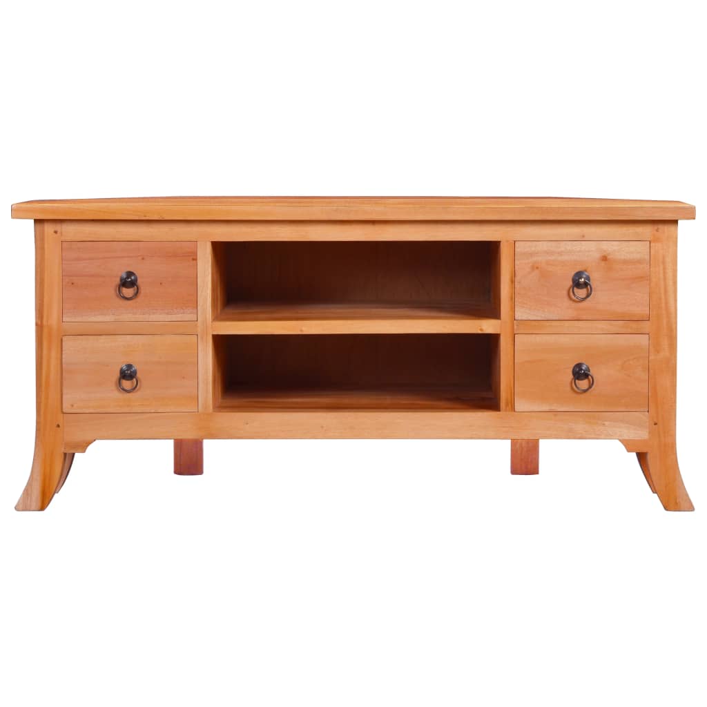 vidaXL TV Stand TV Unit Sideboard TV Console Media Unit Solid Mahogany Wood-4