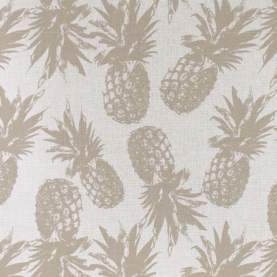 Cushion Cover-With Piping-Pineapples Beige-35cm x 50cm-1