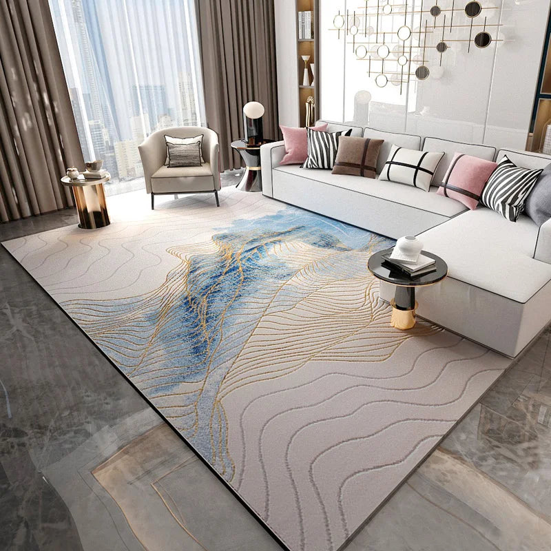 Nordic Concise Carpets For Living Room Modern Light Luxury Bedroom Bedside Rug Home Coffee Table Floor Cushion Large Area Mat