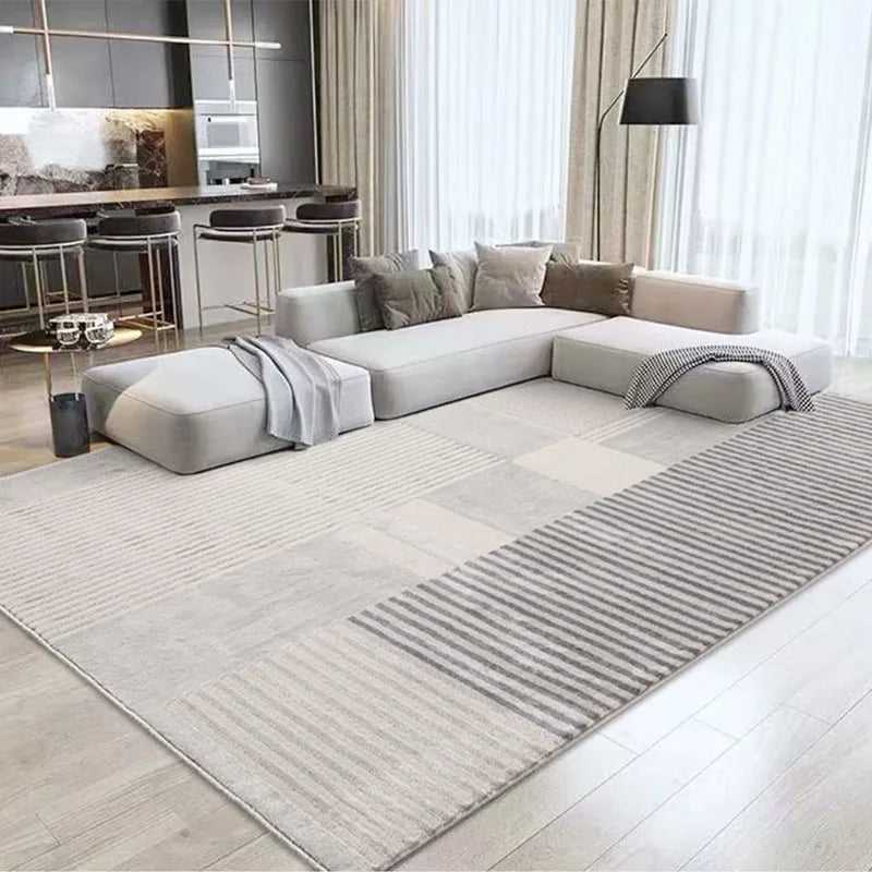 Modern Livingroom Carpet Light Luxury Home Bedroom Carpet Large Thick Area Rug Nordic Sofa Coffee Table Floor Mat Study Carpet