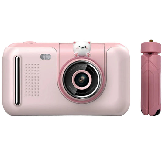 Kids HD Digital Camera Pink - Children's Selfie Photo Video 2.4 Inch Screen-0