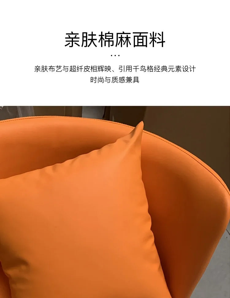 Modern Support Pillow Chairs Living Room Luxury Vanity Designer Lounge Chair Floor Nordic Designer Fauteuil Salon Furniture