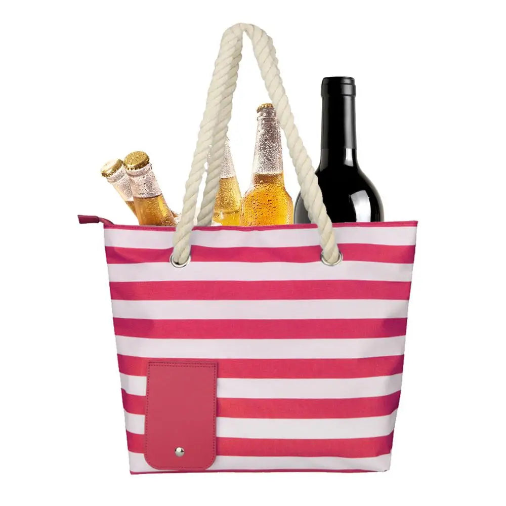 Wine Dispensing Tote Beach Wine Purse Wine Tote Bag with Hidden Dispenser Insulated Large Wine Cooler Bag Wine Storage Pouch