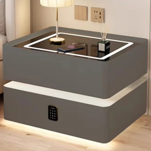 Luxury Storage Nightstand Unique Desk Filing Cabinets Japanese Space Saving Bedside Table Corner Mesa De Noche Home Furniture