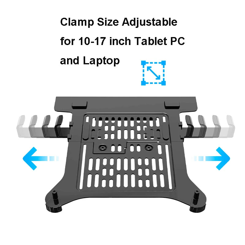 2 in 1 NB NEW F80 + FP-2 for 17-30" Monitor + 10"-17" laptop desktop Holder notebook computer mount stand laptop clamp