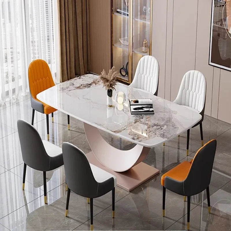 Furniture Room Luxury Dining Table Sets Living Cabinets Wooden Chairs Organizer Modern Coffee Tables Mueble Organizador Games