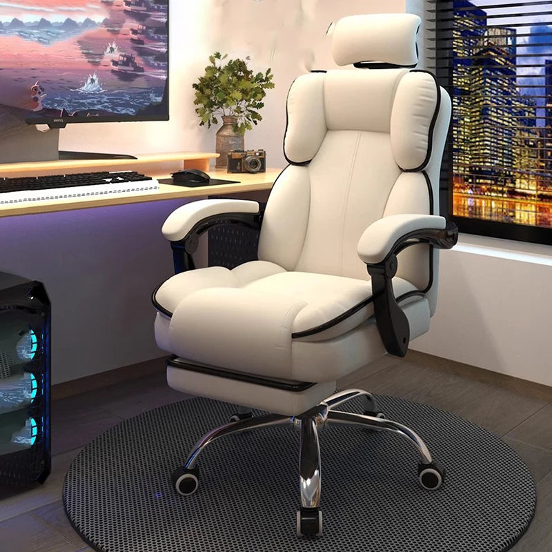 Luxury Armrest Office Chair Support Comfortable Nordic Modern Gaming Chair Ergonomic Pillow Chaise De Jeux Gaming Furniture