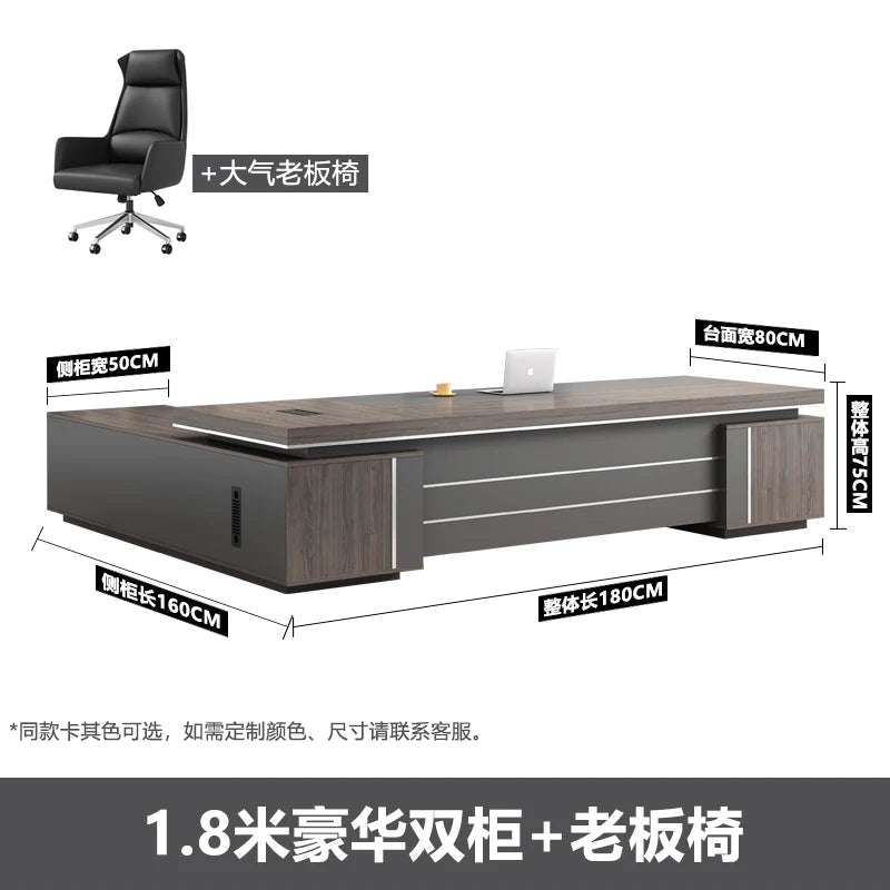 Standing Computer Desks Organizer Reception Executive Cute Desk Accessories Wall Drafting Schreibtisch Italian Furniture