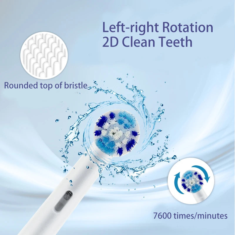 Oral B Electric Toothbrush 5010 Waterproof Rotation Clean Teeth Remove Plaque Adult Tooth Brush with Gift Replacement Brush Head