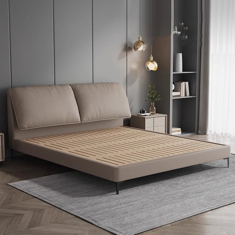 Storage Luxury Bed Frames Queen Sized Aesthetic Headboard Bed Minimalist Unique Cama De Lujo Para Dormitorio Bedroom Furniture