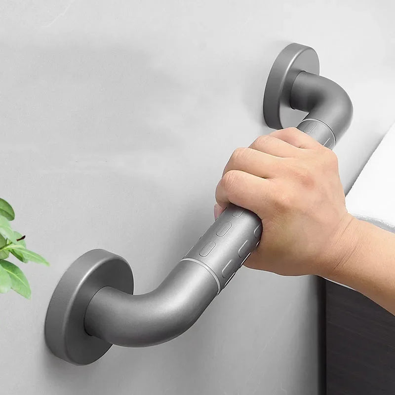 Modern Bathroom Grip Handle Stainless Steel Help Disabled Handrail Wall Mount Decoration Ventosa Banheiro Toilet Accessories