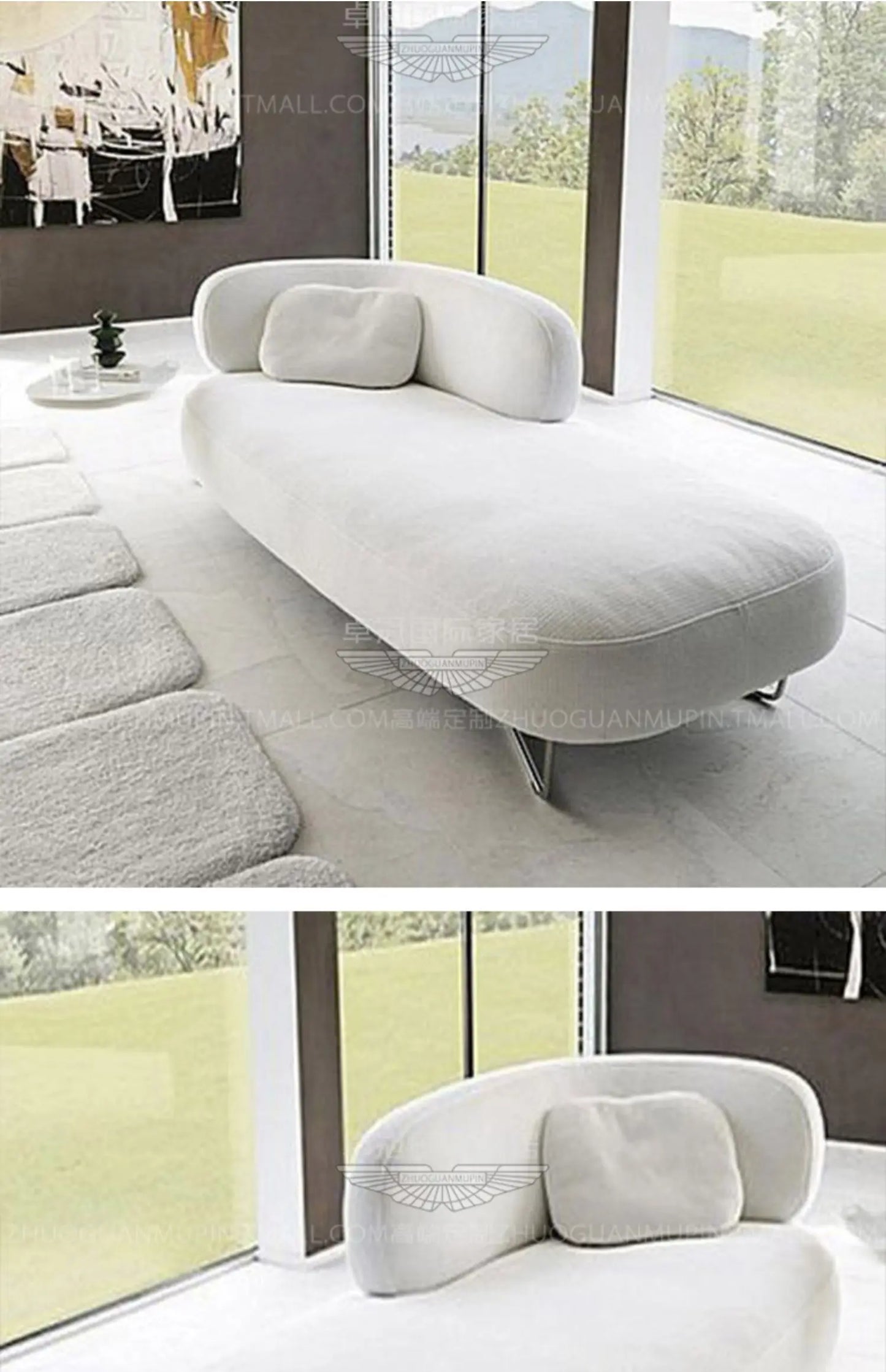 Bedroom Chaise Longue Post-Modern Beauty Recliner Bedroom Leisure Chair Lazy Sofa