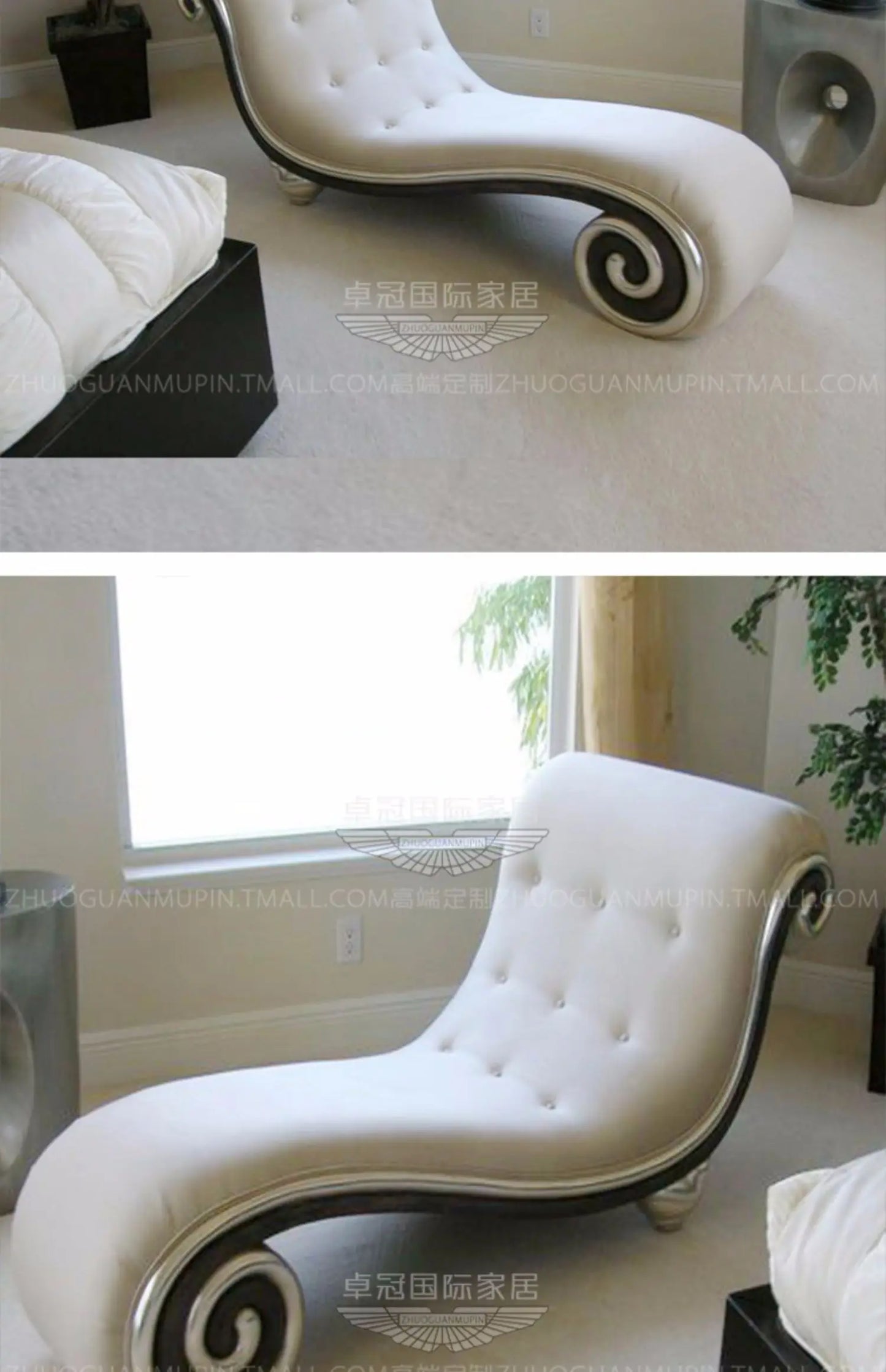 Bedroom Chaise Longue Post-Modern Beauty Recliner Bedroom Leisure Chair Lazy Sofa