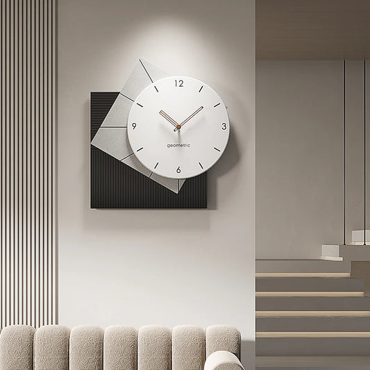 Creative clock wall clock living room 2022 new restaurant fashion modern minimalist dining table wall clock atmosphere