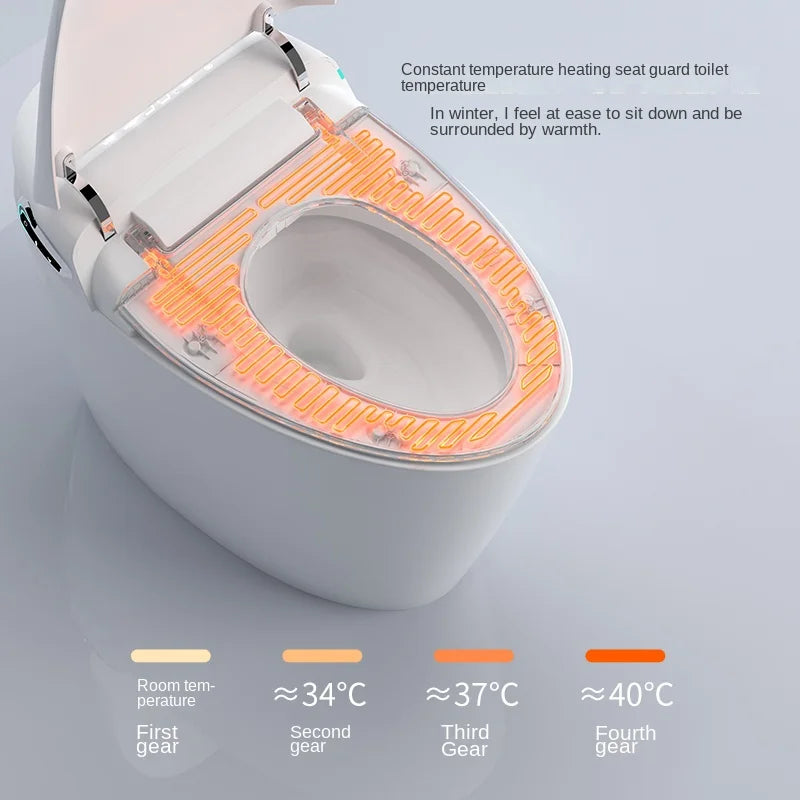 Inteliigent Bathroom Intelligence Smart Siphon Bidet Wc Intelligent Bowl Toilet