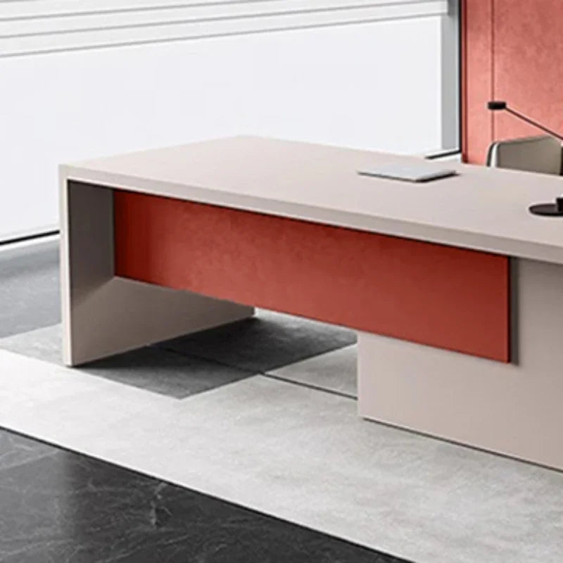 Computer Desk Auxiliary Table Room Sofa Side Workstation Study Professional Office Tables Modern Corner Minimalist Furniture