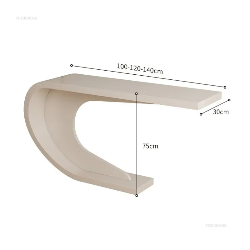 Modern Minimalist Console Table for Living Room Furniture Home Hotel Luxury Decoration Nordic Creative Entryway Tables h