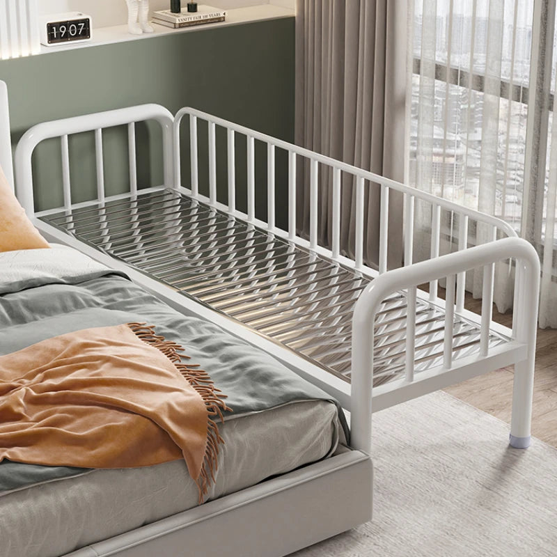 Thickened stainless steel children's guardrail small baby men and women Yanbian single bedside bed widening splicing