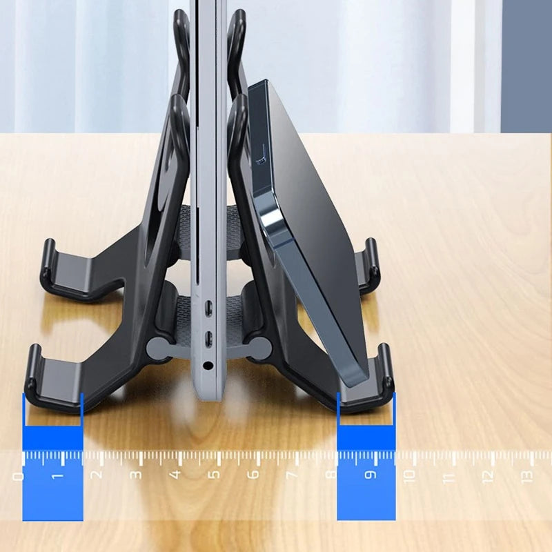 Vertical Laptop Stand Desktop Gravity Holder ABS Plastic Notebook Dock Space-Saving forMacBook/Surface/HP/Dell ForChrome Book