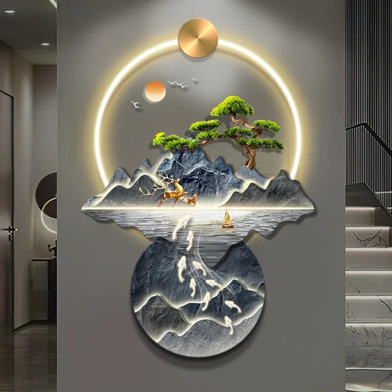 Art Mural Wall Clocks Luxury Large Modern Aesthetic Wall Watch Design Creative Minimalist Horloge Murale Living Room Decoration