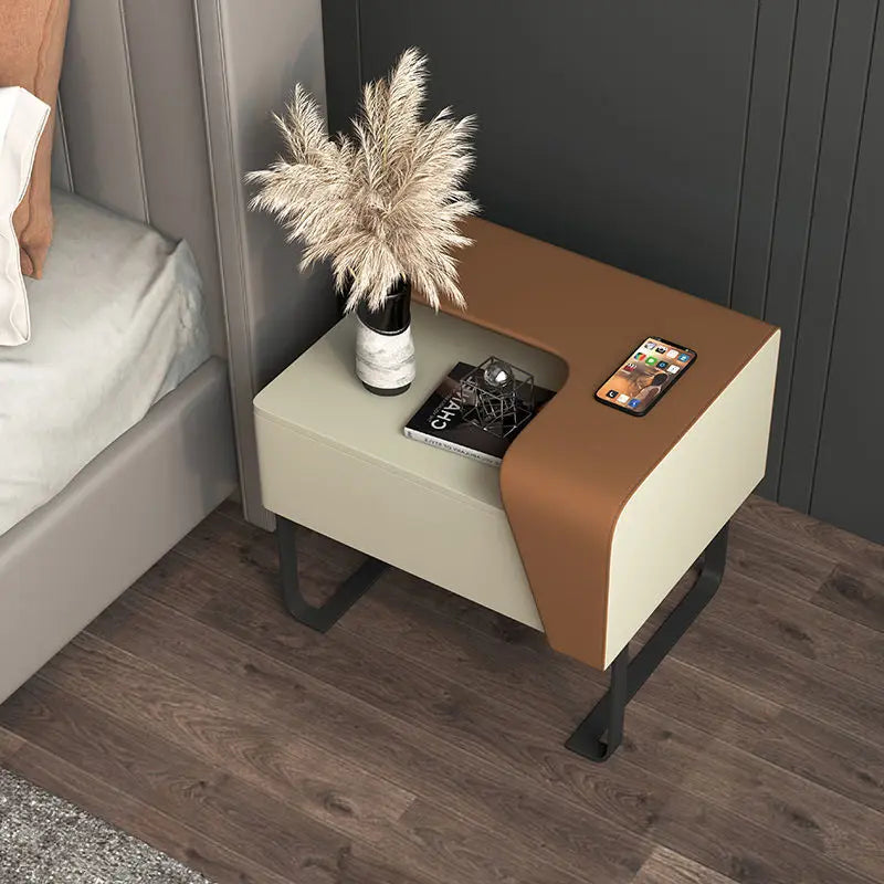 Dressers Bedside Table Modern Nordic Side Cabinet Luxury Low Nightstand Wood Mesitas De Noche Para El Dormitorio Home Furniture