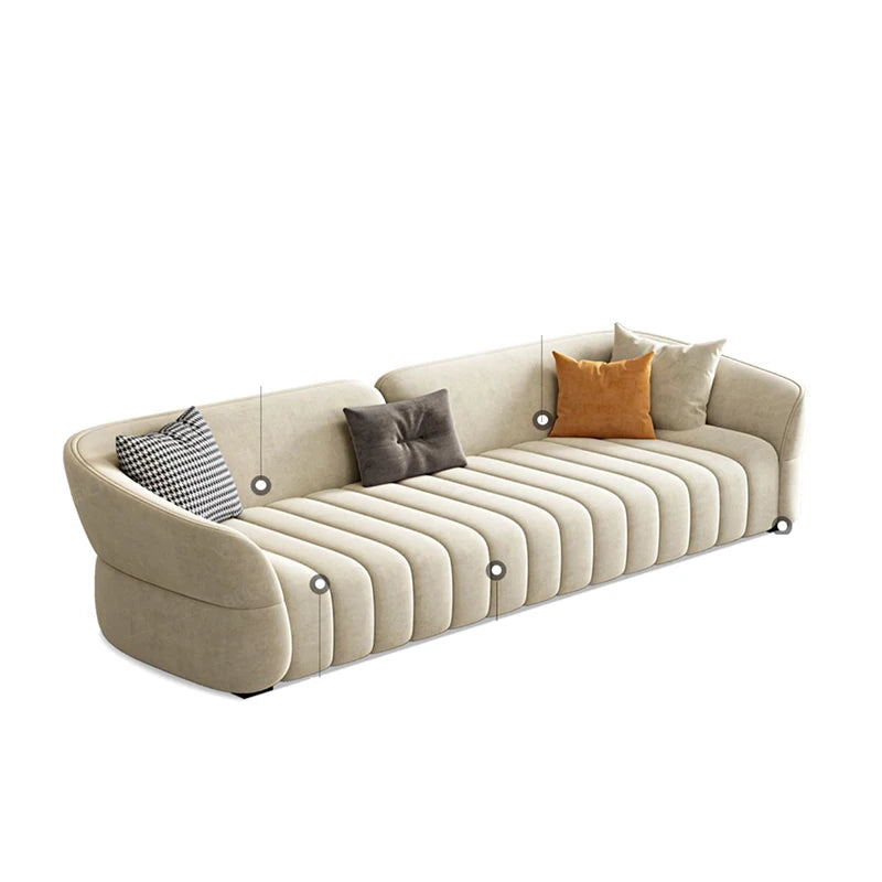 Lounge Curved Living Room Sofas Bedroom Modern Nordic Luxury Living Room Sofas Puff Sofabed Fauteuil De Chambre House Furniture