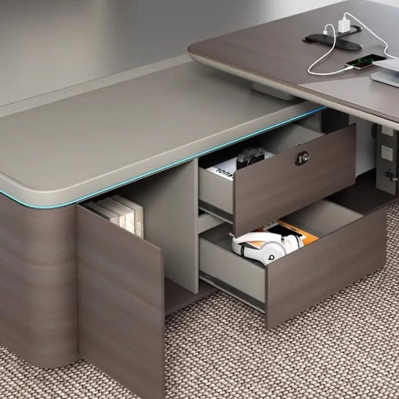 Organizers Standing Office Desk Reception Executive Supplies Modern Computer Desks Floor European Mesa Escritorio Furnitures